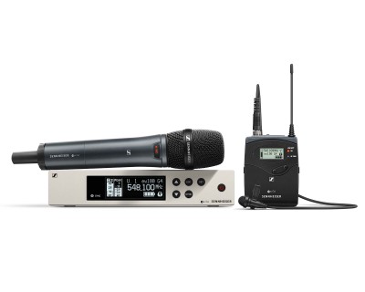 EW100 G4-E Lapel/Handheld Mic System ME2/835S Mic CH70