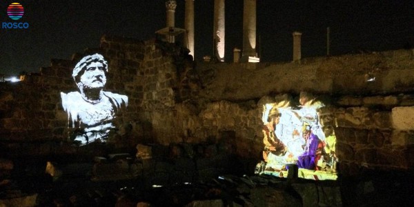 Projecting A City’s History With Rosco Image Spot
