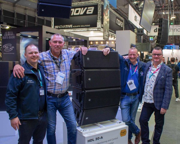 Team Leisuretec attend Prolight + Sound 2018