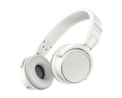 HDJ-S7-W Pro DJ 40mm On-Ear Swivel Lightweight Headphones White