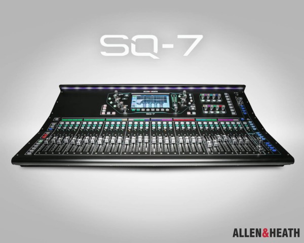 Allen & heath unveils new SQ-7 flagship console