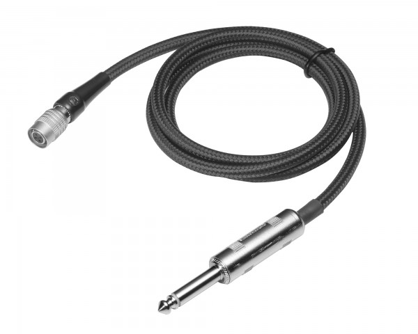 Audio Technica ATGcWPRO Guitar Cable 6.35mm Jack to cW 4-Pin Plug (UniPak) - Main Image