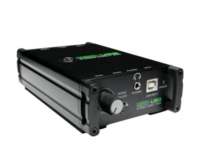 MDB-USB Stereo Direct Box for PC Control via USB 