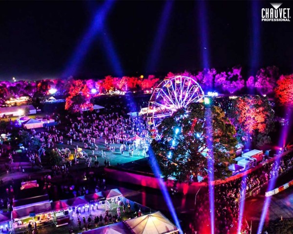 Bonnaroo Festival Grounds Get Magical With 1000 CHAUVET Professional Fixtures