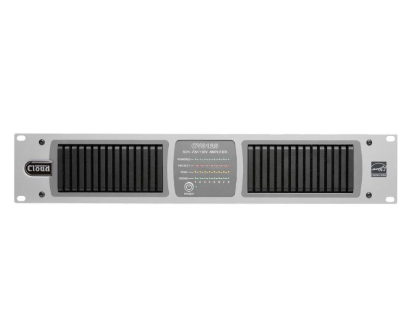 Cloud CV8125 Energy Star Compliant Digital Amp with DSP 8x125W 100V 2U - Main Image
