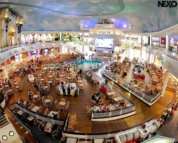 NEXO loudspeakers installed in Europe’s largest food court