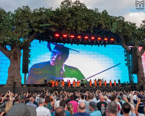 Martin Audio on a High in Hyde Park