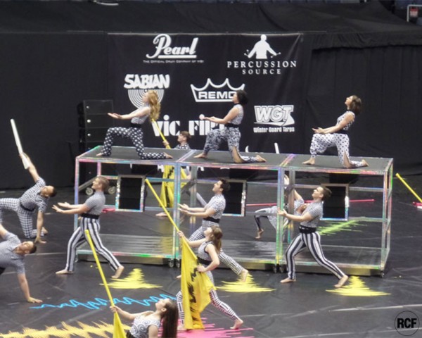 Bluecoats Indoor Bring New Sonic Dimension to Color Guard Performances with RCF