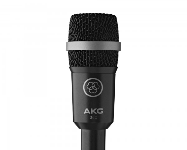 AKG D40 Dynamic Instrument/Drum Mic with Mounting Bracket - Main Image
