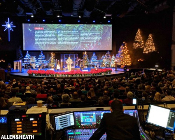 Historic and Modern, Black Rock Church adds Allen & Heath