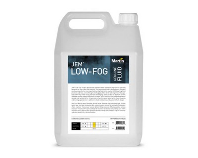 JEM LowFog Water-Based Fog Fluid Box of 4x5L