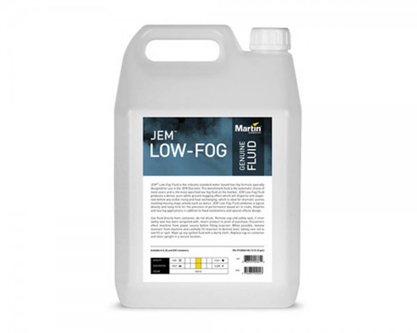 JEM JEM LowFog High Density Water-Based Fog Fluid Box of 4x5L - Main Image