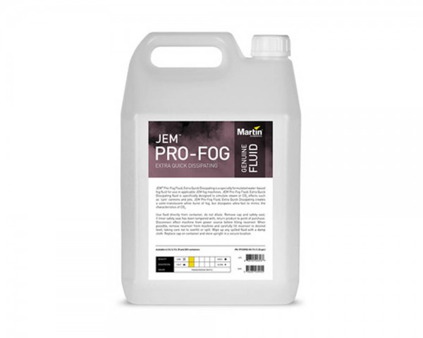 JEM JEM ProFog Extra Quick Dissipating Fog Fluid Box of 4x5L - Main Image