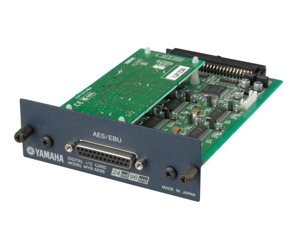 Yamaha MY8AE96 8Ch AES/EBU In/Out Interface Card Dsub Conn - Main Image