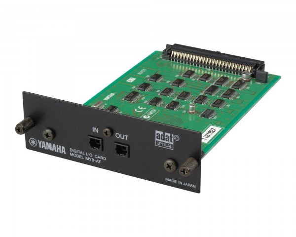 Yamaha MY8AT ADAT 8-Channel Input/Output Card - Main Image