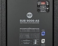 RCF SUB 9006-AS 2x18 Active High Power Subwoofer 3600W Black - Image 4