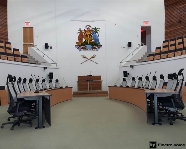 Dynacord and Electro-Voice solution chosen for Grenada House of Parliament
