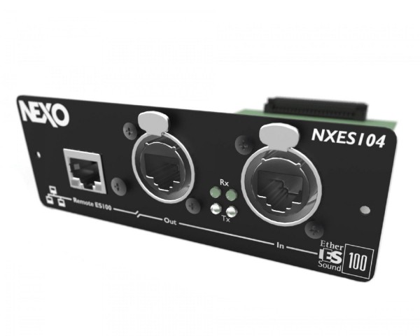 NEXO ES104 EtherSound Card for NXAMP 4x1 Amp/Controller - Main Image