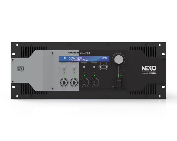 NEXO NXAMP4X4MK2 4Ch Power Amp and Controller 4x4500W 3U - Main Image