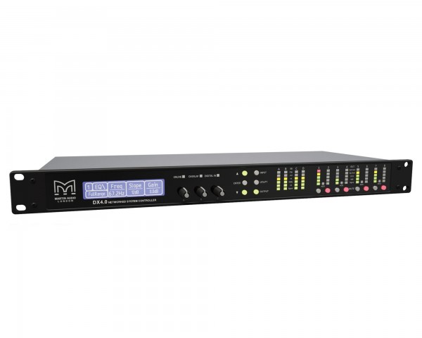 Martin Audio DX4.0-DANTE 4i/p 8o/p Networked Loudspeaker Management System - Main Image
