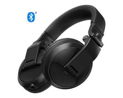 HDJ-X5BT-K Pro DJ Bluetooth Headphones with Swivel Ear Black