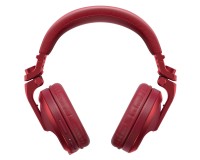Pioneer DJ HDJ-X5BT-R Pro DJ Bluetooth Headphones with Swivel Ear Red - Image 2