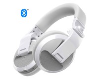 Pioneer DJ HDJ-X5BT-W Pro DJ Bluetooth Headphones with Swivel Ear White - Image 1