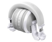 Pioneer DJ HDJ-X5BT-W Pro DJ Bluetooth Headphones with Swivel Ear White - Image 3