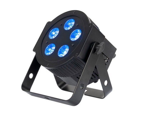 ADJ 5PX HEX PAR LED Fixture 5x12W HEX LED inc UV Black - stage lighting