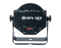 ADJ 5PX HEX PAR LED Fixture 5x12W 6-in-1 HEX LEDS inc UV Black - Image 2