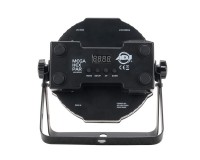 Back of ADJ - Mega HEX PAR Compact Low Profile PAR 5x 6W RGBAW+UV LEDs - up lighting and stage lighting