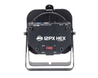 ADJ 12PX HEX PAR Can with 12x12W RGBAW+UV LEDs Black - Image 2