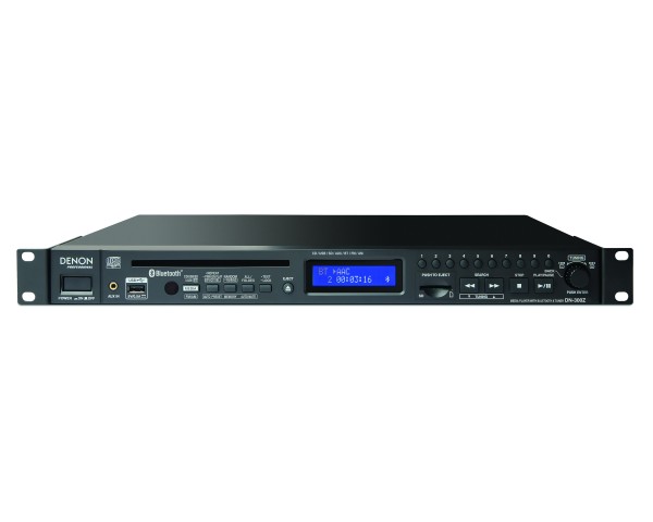 Denon DN300ZB CD/Media Player SD/MP3/USB/Bluetooth/Tuner Bal Out 1U - Main Image