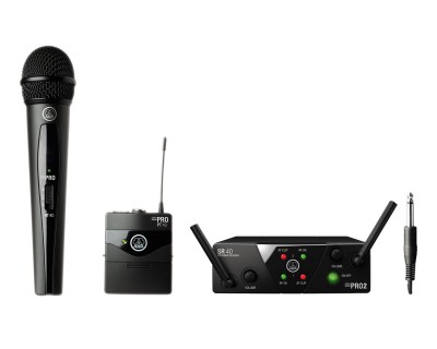 WMS40 Mini 2 Mix DUAL Instrument/ Vocal Wireless ISM2/3 Freq