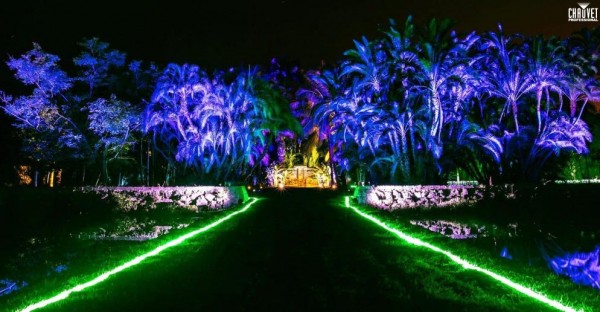 Over 360 CHAUVET Professional Fixtures Create Immersive “NightGarden” at Botanic Gardens