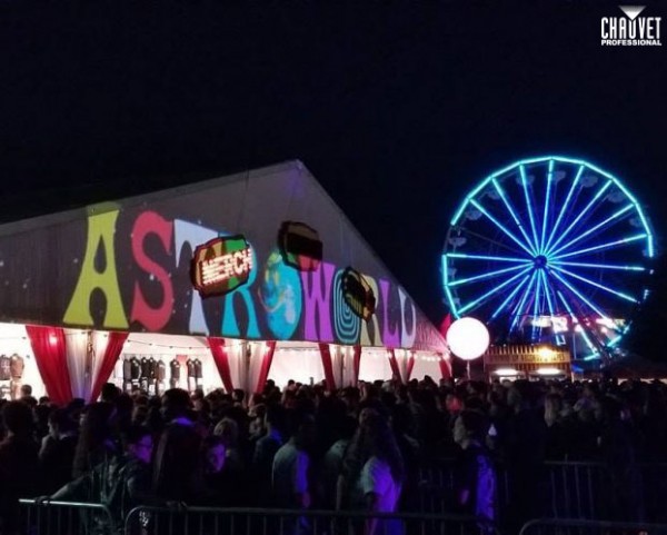 Design Oasis Adds Theme Park Touch To Travis Scott’s Astroworld With CHAUVET Professional