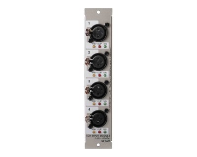 *B-GRADE* SI-AD4 4Ch Analogue Input Module (4 x XLR in) *2 ONLY*