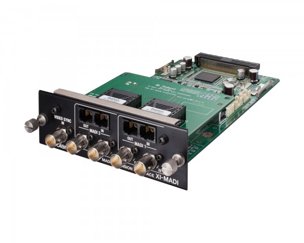 Roland Pro AV *B-GRADE* XI-MADI MADI Interface Card for M5000/V1200HD - Main Image