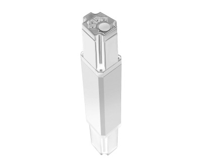 Evolve50PLSB WHITE Short Column Speaker Pole for Evolve 50