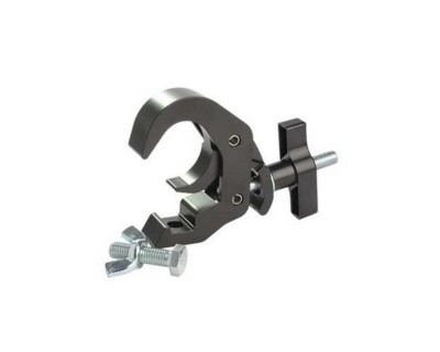 T58306 Slimline Quick Trigger Clamp with M12 Nut and Bolt BLACK