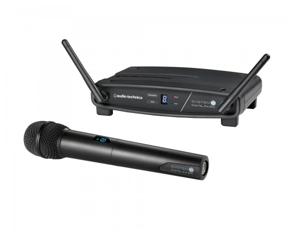Audio Technica ATW-1102 System 10 2.4GHz Digital Handheld Wireless Mic System - Main Image