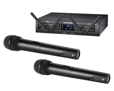 ATW-1322 System 10 PRO DUAL Rack Mount 2.4GHz Handheld Mic System