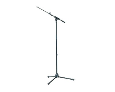 GST500 Heavy Duty Mic Stand with Telescopic Boom Black