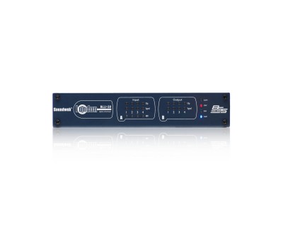 BLU50 Soundweb London - 4-In / 4-Out 1U HALF Rack