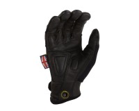 Dirty Rigger Leather Heavy Duty Full Finger Rigging / Loader Gloves (S) - Image 2