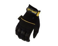 Dirty Rigger Leather Heavy Duty Full Finger Rigging / Loader Gloves (L) - Image 3