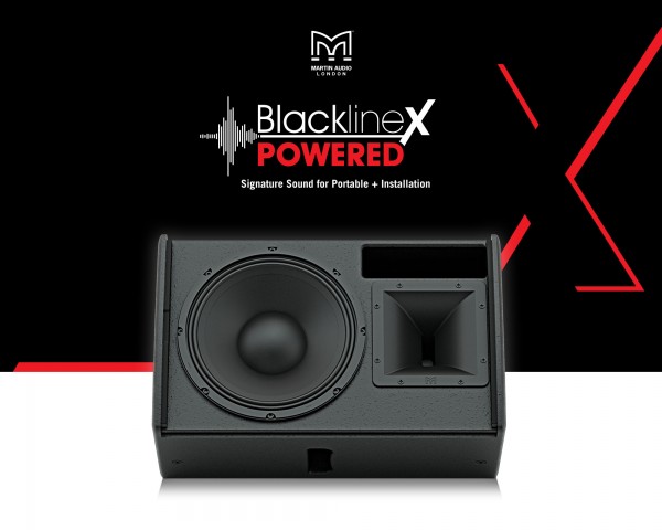 Martin Audio Adds Power to their Portable PA Range with BlacklineX Powered
