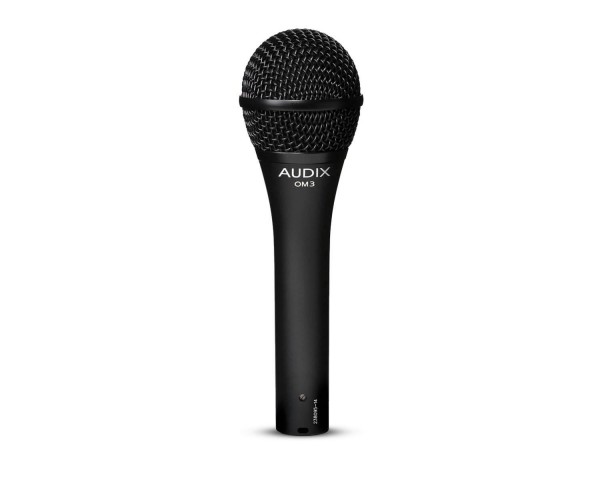 Audix OM3 Dynamic Hypercardioid Live, Studio and Broadcast Mic - Main Image