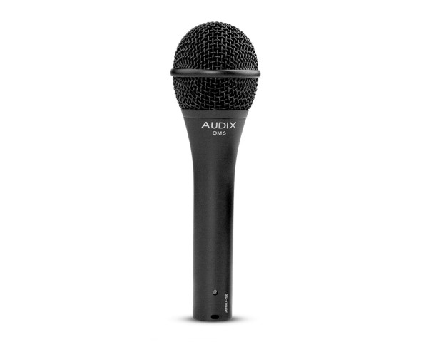 Audix OM6 Dynamic Premium PA Hypercardioid Vocal Microphone - Main Image