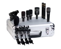 Audix DP7 Mic Drum Pack Inc Case (1xi5 / 2xD2 /1xD4 / 1xD6 / 2xASDX51) - Image 1